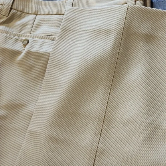HUGO Cream Chevron Dress Pant 34R - Picture 7 of 7